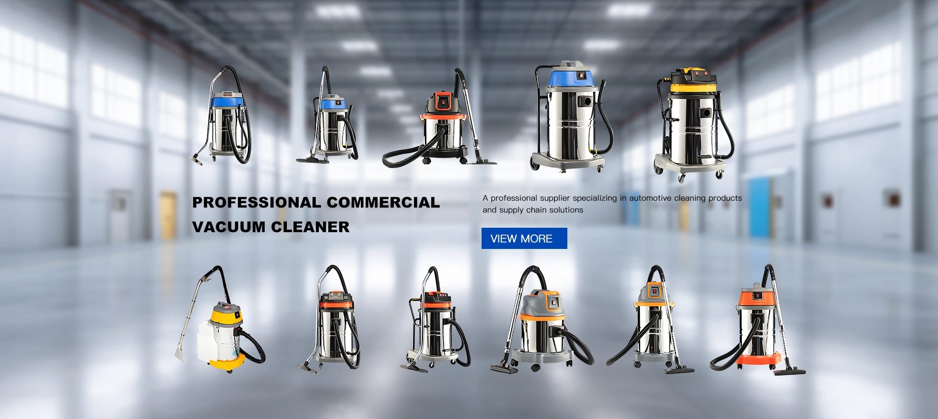 China Commercial Vacuum Cleaner Factory